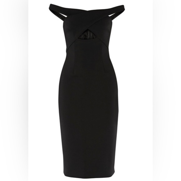 Cush et ochs black neoprene dress - Picture 4 of 7